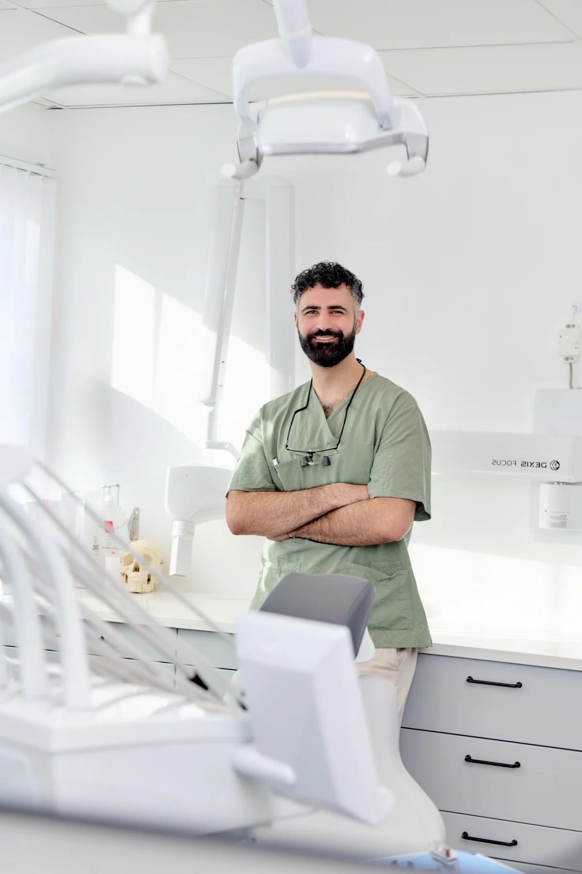 On-location portrait – Apex Dental
